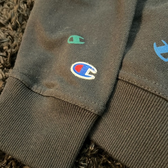 CHAMPION Powerblend Logo Hoodie NWOT - Picture 10 of 11